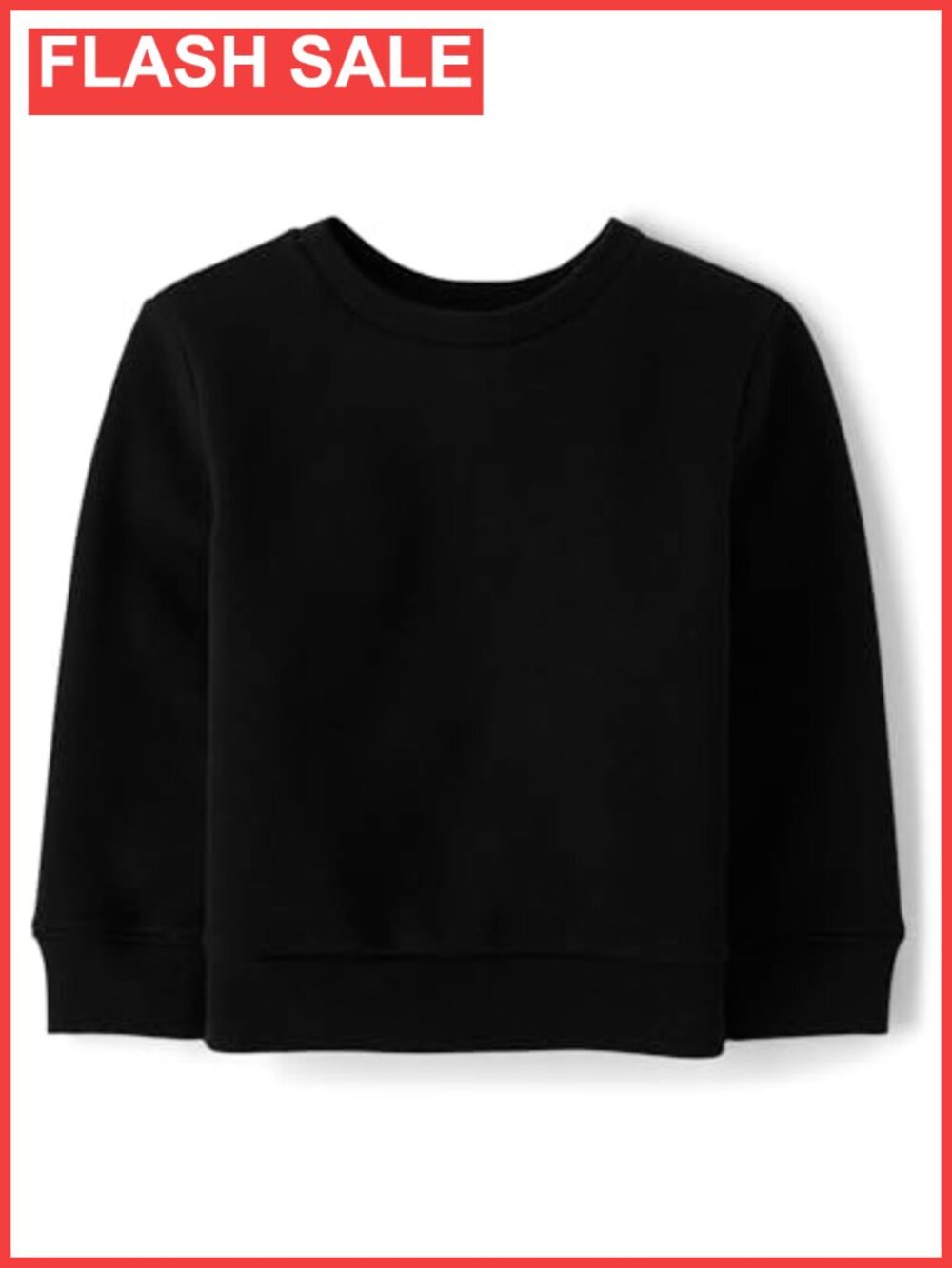 Toddler Boys Long Sleeve Fleece Pullover Sweatshirt Crew Neck